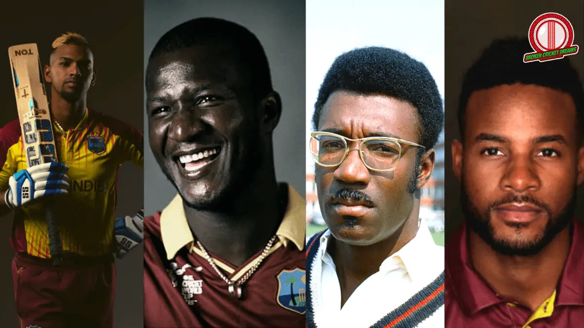 Fall of West Indies Cricket - Photo of Nicholas Pooran, Daren Sammy, Clive Lloyd, and Shai Hope