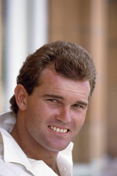 Portrait photo of Martin Crowe, the man of the tournament in 1992