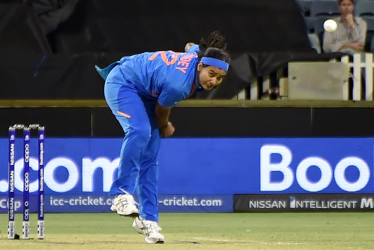 Photo of Shikha Pandey, missing from the India Vs South Africa Women series