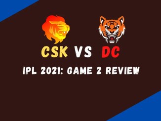CSK Vs DC Match Review Banner