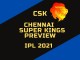 Chennai Super Kings Preview Custom Banner