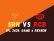 SRH Vs RCB Graphic