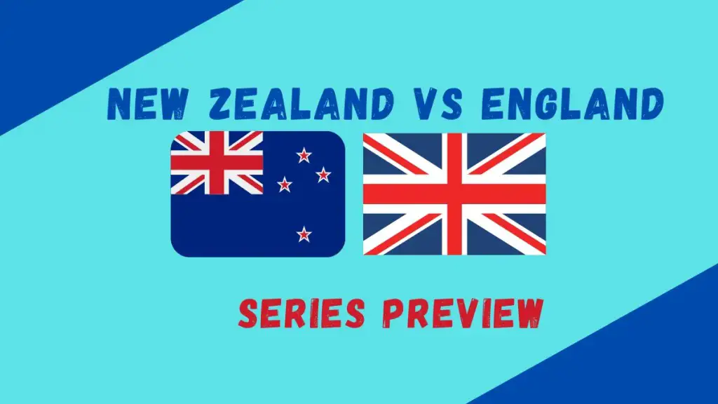 New Zealand Vs England Test Series Review graphic