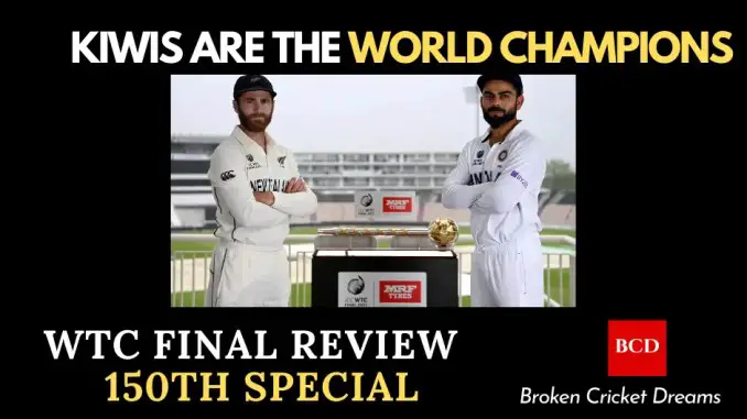 World Test Championship Final Review Graphic