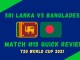 Bangladesh Vs Sri Lanka Graphic