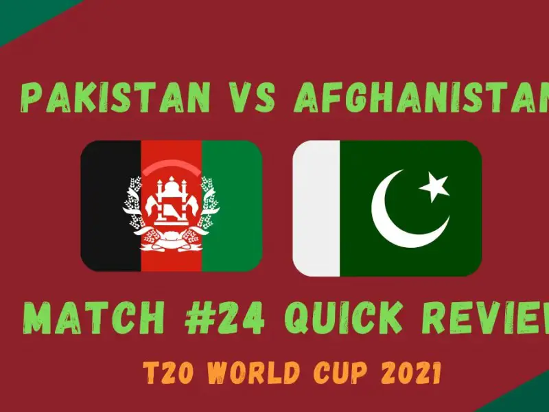 Pakistan Vs Afghanistan Graphic