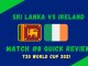 Sri Lanka Vs Ireland Graphic