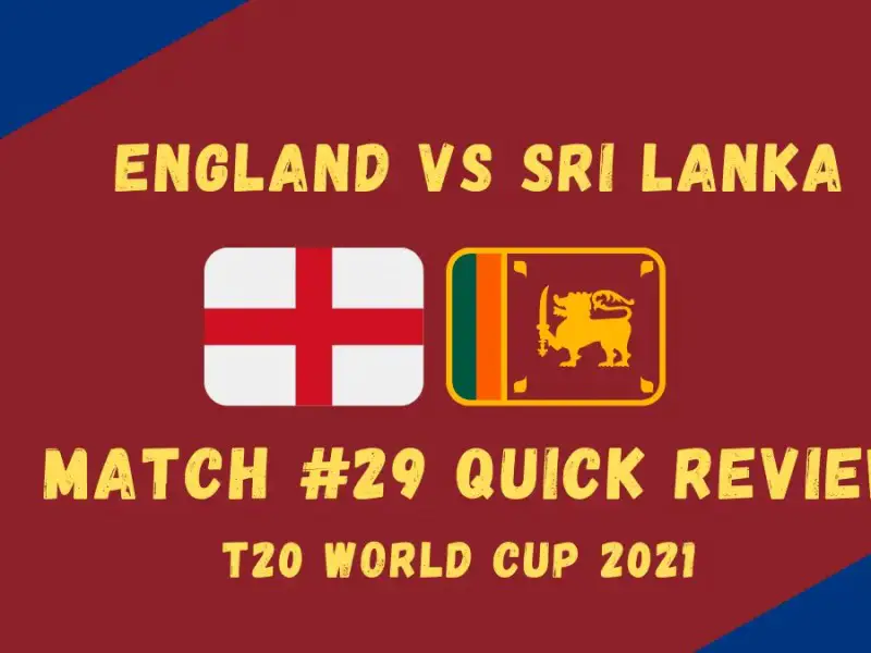 England Vs Sri Lanka Graphic