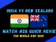 India Vs New Zealand Graphic