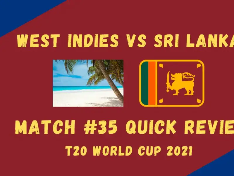 Sri Lanka Vs West Indies Graphic