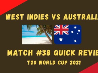 West Indies Vs Australia Graphic