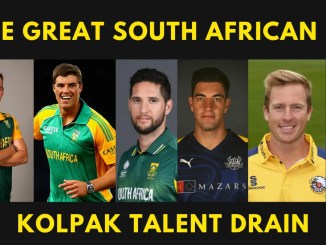Kolpak South African cricketers graphic
