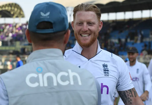 Photo of Ben Stokes, who as formed a good partnership with coach Brendon McCullum to instill the Bazball philosophy.