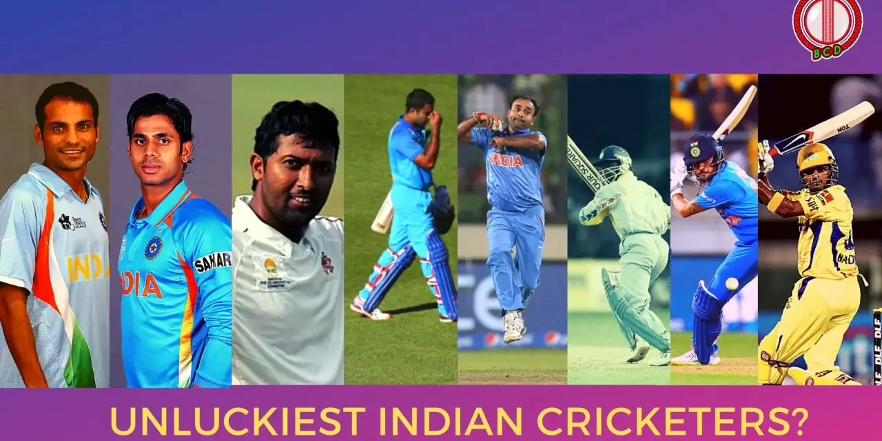 Top 13 Unlucky Indian Cricketers Who Were Dropped for No Reason