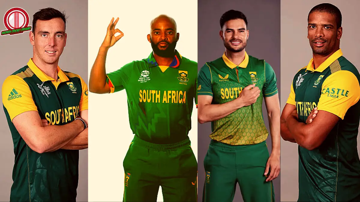 Quota System in South African Cricket: Pictures of Kyle Abbott, Temba Bavuma, Reeza Hendricks, and Vernon Philander (Left to Right)