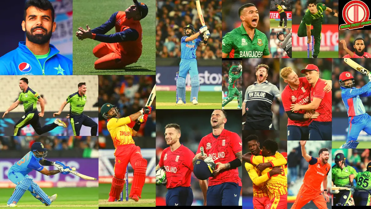 2022 T20 World Cup Collage