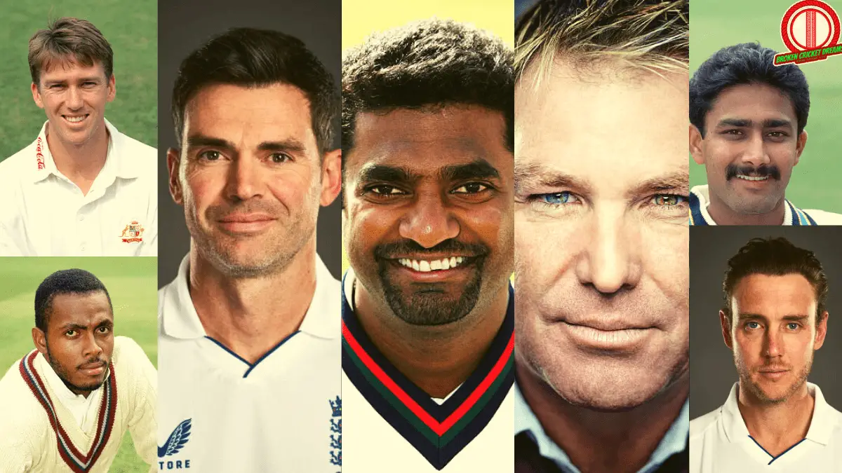 Top 7 Cricketers with Most Test Wickets in History