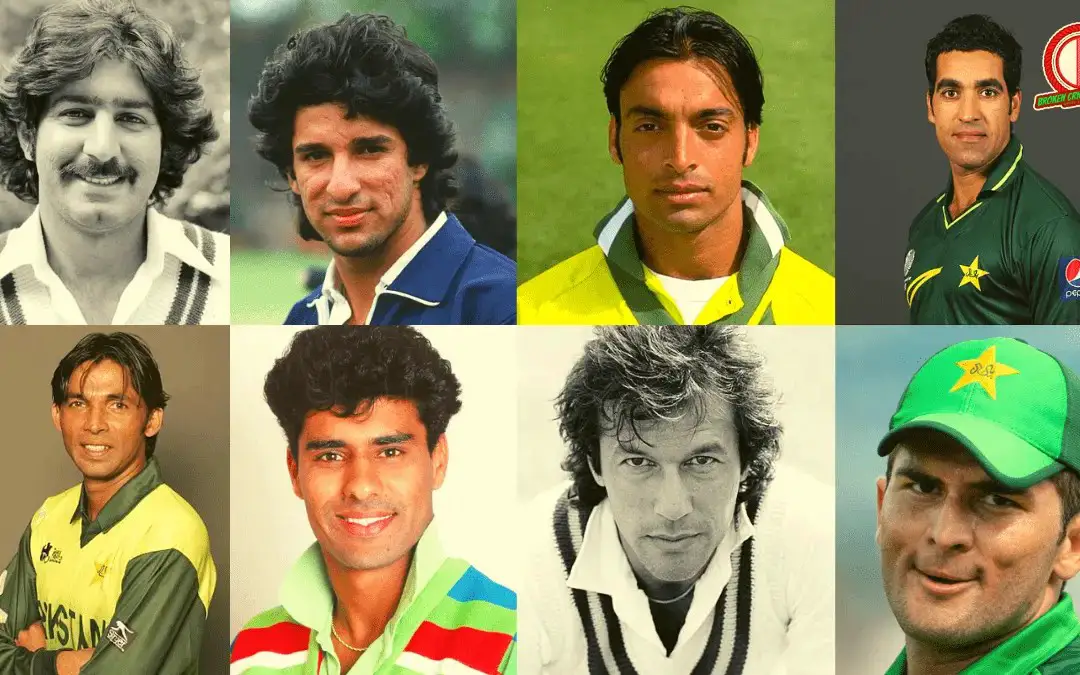 Top 43 Pakistan Fast Bowlers List (The Complete Guide) | Greatest Pakistani Fast Bowlers of All Time (Updated 2023)