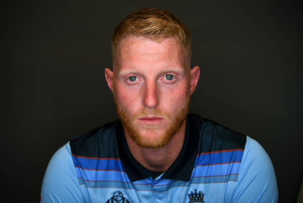 Portrait photo of Ben Stokes, player of the match in the 2023 World Cup Final.
