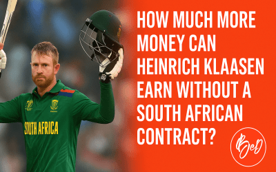 How Much More Money Can Heinrich Klaasen Earn Without a South African Contract?